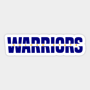 Golden Warriors 7 Sticker